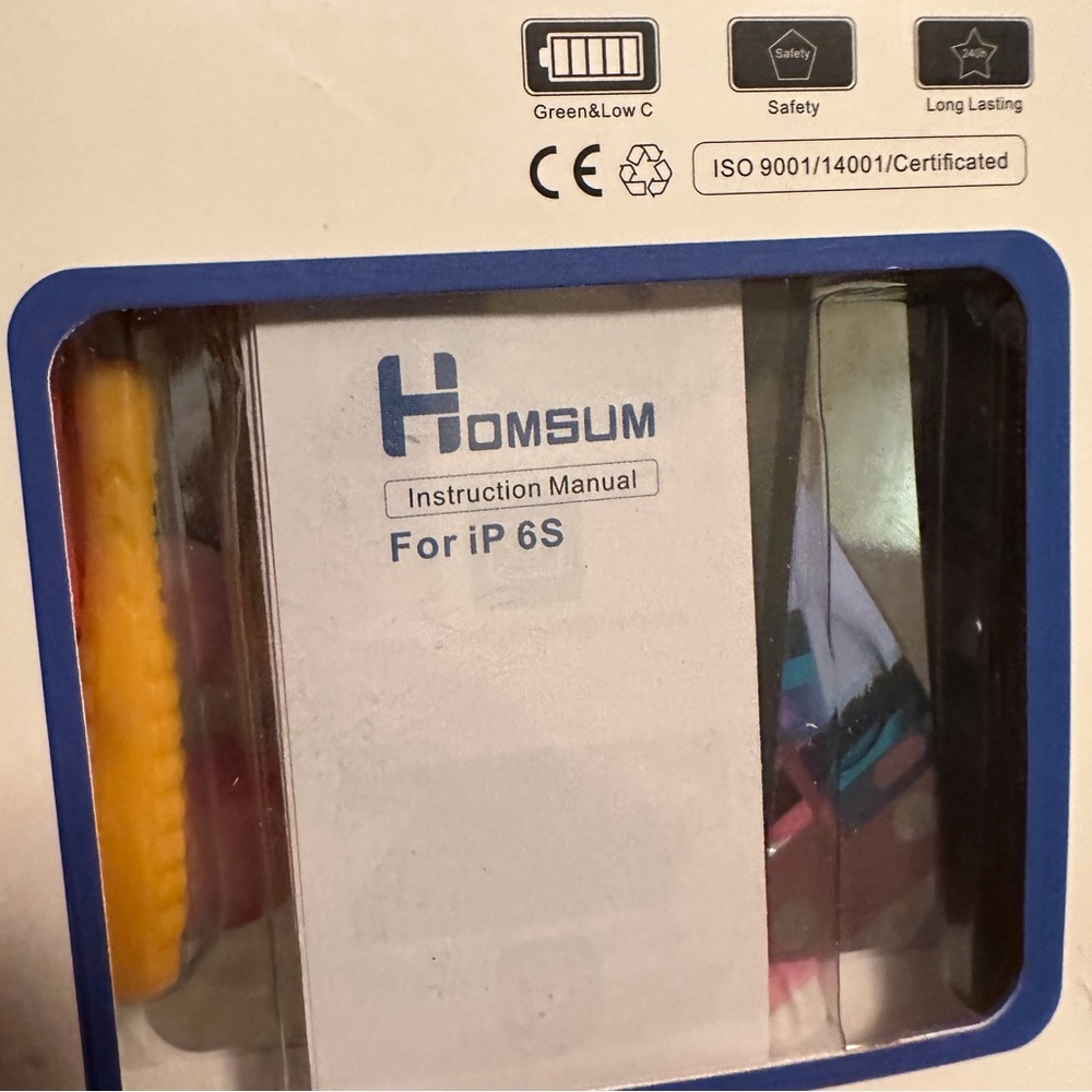 Homsum IPhone 6S Replacement Battery w/Complete repair tool kit New in Box